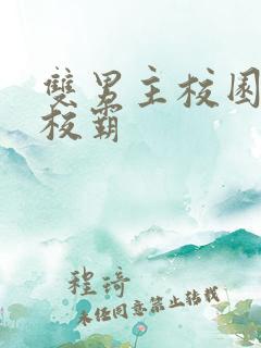 双男主校园小说校霸