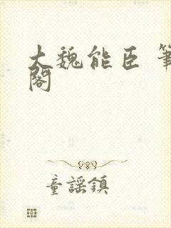 大魏能臣 笔趣阁