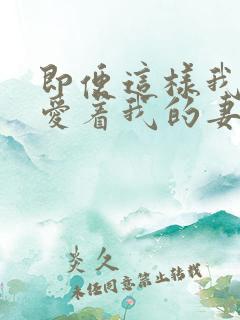 即便这样我依然爱着我的妻子番剧