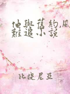 他与旧约,风月难追小说