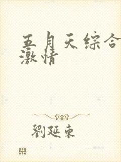 五月天综合婷婷激情