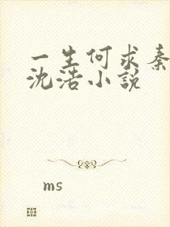 一生何求秦菲雪沈浩小说