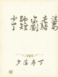 少帅你老婆又跑了短剧结局