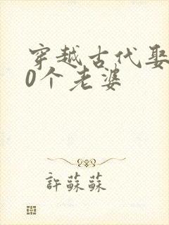 穿越古代娶了10个老婆