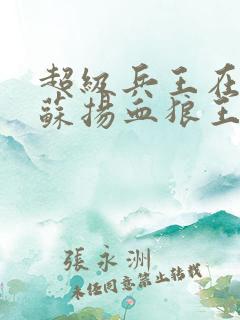 超级兵王在都市苏扬血狼王