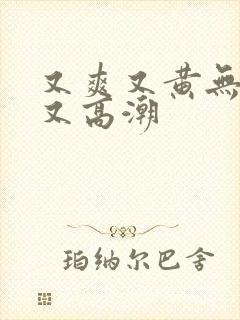 又爽又黄无遮挡又高潮