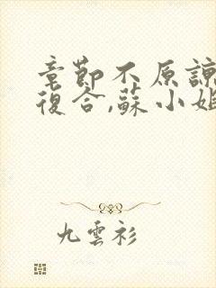 章节不原谅,不复合,苏小姐独美