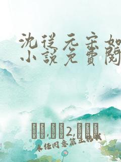 沈从元宋如嫣的小说免费阅读