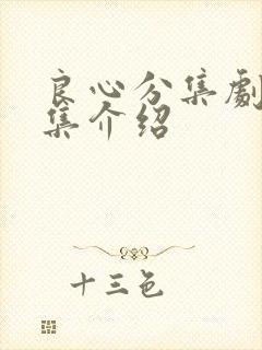 良心分集剧情分集介绍