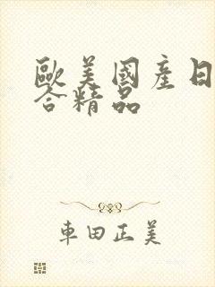 欧美国产日韩综合精品