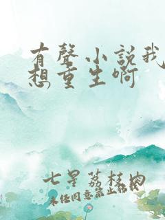 有声小说我真没想重生啊