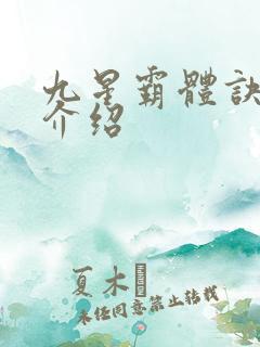 九星霸体诀龙尘介绍