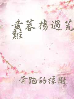 黄蓉杨过荒岛落难