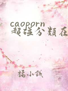 caoporn超碰分类在线