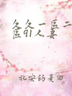 久久一区二区三区91人妻