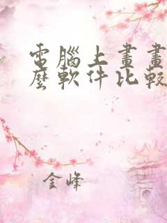 电脑上画画用什么软件比较好