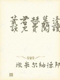 萧君赫慕清歌小说免费阅读最新章节