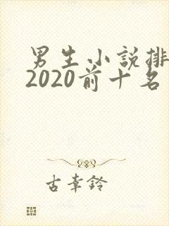 男生小说排行榜2020前十名