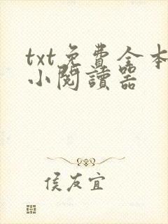 txt免费全本小阅读器