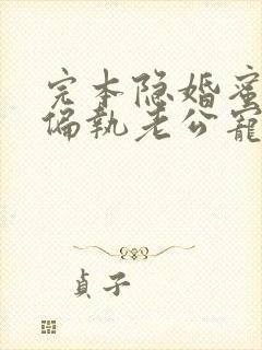 完本隐婚蜜爱:偏执老公宠上瘾
