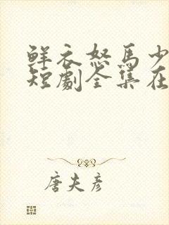 鲜衣怒马少年郎短剧全集在线观看