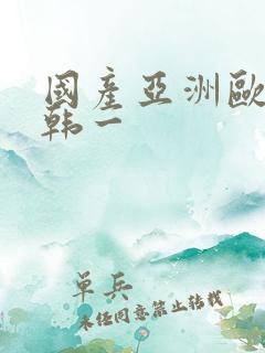 国产亚洲欧美日韩一