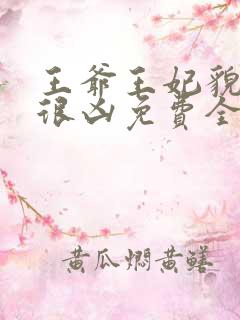 王爷王妃貌美还很凶免费全文阅读全文