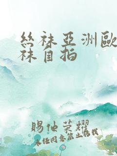 丝袜亚洲欧美丝袜自拍