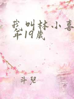 我叫林小喜,今年19岁