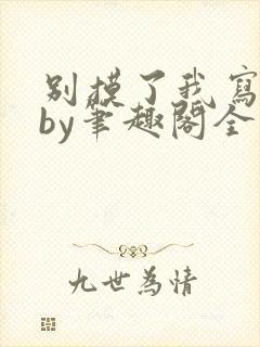 别摸了我写字呢by笔趣阁全文免费阅读