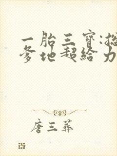 一胎三宝:总裁爹地超给力全文免费阅读