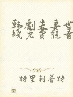 韩剧夫妻世界在线免费观看