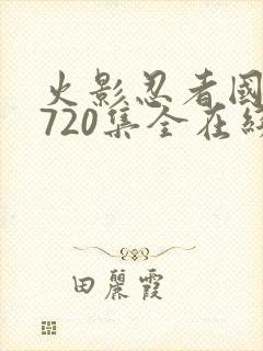 火影忍者国语版720集全在线观看
