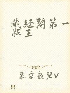 藏经阁第一小说版主
