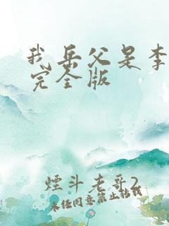 我岳父是李世民完全版