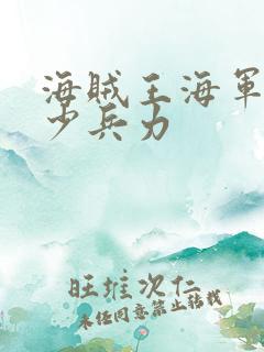 海贼王海军有多少兵力 海贼王海军有多少兵力