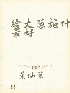 给大葱施什么肥最好