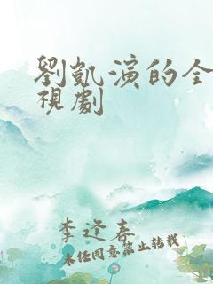 刘凯演的全部电视剧
