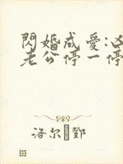 闪婚成爱:凶猛老公停一停