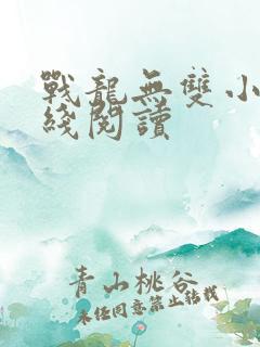 战龙无双小说在线阅读