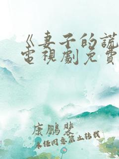 《妻子的谎言》电视剧免费观看全集