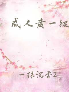 成人黄一级片