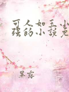 可人如玉小可志强的小说免费阅读