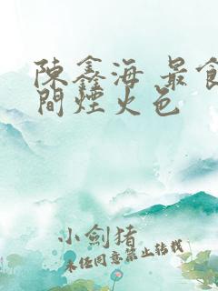 陈鑫海 最食人间烟火色 陈鑫海 最食人间烟火色