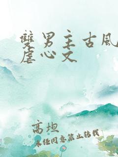 双男主古风生子虐心文