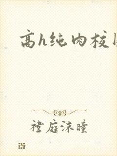 高h纯肉校园