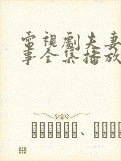 电视剧夫妻那些事全集播放