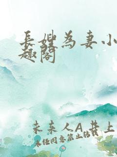长嫂为妻小说笔趣阁