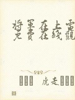将军在上电视剧免费在线观看全集