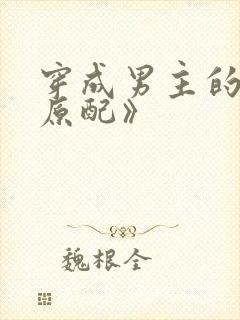 穿成男主的出轨原配》